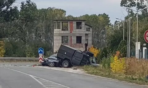 военна машина причини верижна катастрофа край пловдив